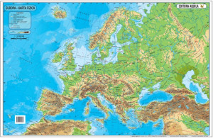 Harta Europa 120x160 cm