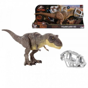 Jucarie Dinozaur Jurassic World - Stomp 'n Attack Tyrannosauros Rex, GWD67