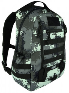 Rucsac cu 1 Compartiment - St.Right - Military Black Digital Camo BP39