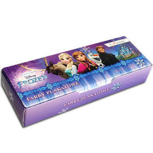 Acuarele Poster, St.Majewski, 12 Culori cu Capac, 20ml/Culoare, Frozen