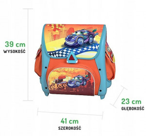 Ghiozdan Ergonomic Scolar, Eco Toys, Albastru