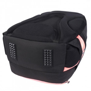 Ghiozdan Scolar 4 Compartimente, St.Majewski, Maner si Spate Ergonomic, Impermeabil, Elemente Reflectorizante, Colectia St.Right - CORAL HOLO BP07, 42x30x20cm