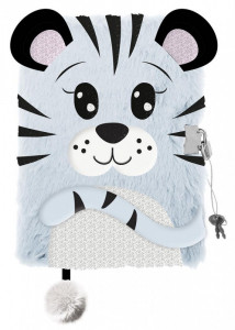 Jurnal cu Lacat, Plusat, St.Majewski, My Little Friend Snow Tiger, A5, 96 foi Dictando