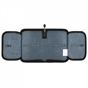 Penar Rigid cu 1 Fermoar si 2 Extensii, St. Majewski, Neechipat, Colectia St.Right - Dark Game PC03, 20.5x14x3.5cm