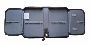 Penar Rigid cu 1 Fermoar si 2 Extensii, St. Majewski, Neechipat, Colectia St.Right - Planets PC03 20.5x14x3.5cm