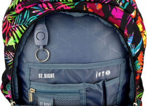 Rucsac Scolar 4 Compartimente St.Right - Street Tropical Island