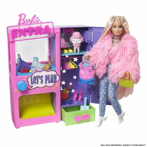 Set Barbie Extra Style, Mattel, +3 ani, Multicolor