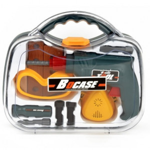 Set Creativ tip Gentuta cu Scule si Burghiu pentru Bricolaj, 3+