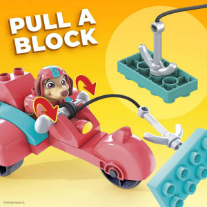 Set de constructie Mega Bloks - Paw Patrol, Scooter, 11 piese