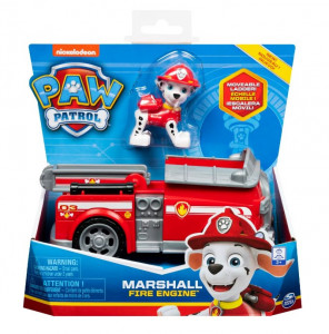 Set figurina cu vehicul Paw Patrol - Marshall, Fire Engine