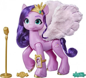 Figurina My Little Pony - Singing Star, Princess Petals, limba franceza,15 cm