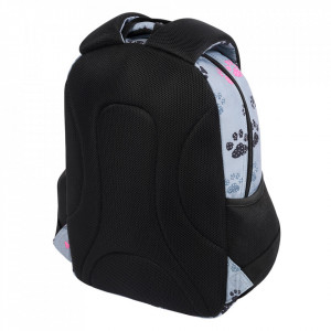 Ghiozdan Prescolari si Excursii, 3 Compartimente, Ergonomic, Impermeabil, Elemente Reflectorizante, Colectia St.Right - Paws BP71, cm
