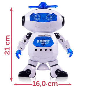 Jucarie interactiva MalPlay Robot care danseaza cu sunete si lumini