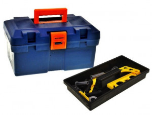 KIT DE Bricolaj , Valiza cu unelte, Malplay, Bormasina Electrica si 32 de piese, 3 Ani +