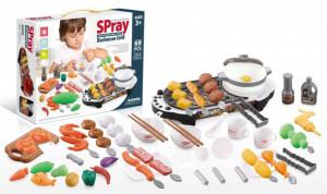 Mini Gratar de Bucatarie cu Accesorii, EcoToys