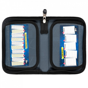 Penar Rigid cu 1 Fermoar si 2 Extensii, St. Majewski, Neechipat, Colectia St.Right - Dark Game PC03, 20.5x14x3.5cm