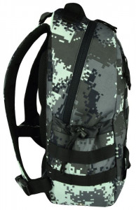 Rucsac cu 1 Compartiment - St.Right - Military Black Digital Camo BP39