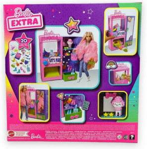 Set Barbie Extra Style, Mattel, +3 ani, Multicolor