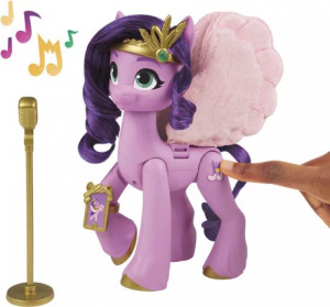 Figurina My Little Pony - Singing Star, Princess Petals, limba franceza,15 cm