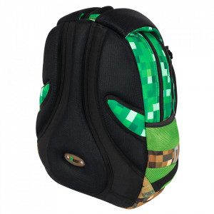 Ghiozdan Scolar 4 Compartimente, St.Majewski, Ergonomic, Impermeabil, Colectia St.Right - PX BP04 43x32x20cm
