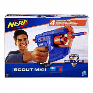 Pistol de jucarie nerf elite scout mkII