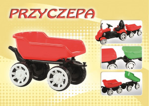 Remorca pentru Tractor si Atv , Pozarlik , 4 Roti, Verde
