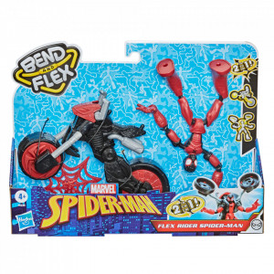 Figurina Bend and Flex Spider-Man - Flex Rider