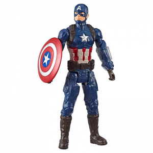 Figurina Marvel Avengers Titan Hero Captain America, 30cm