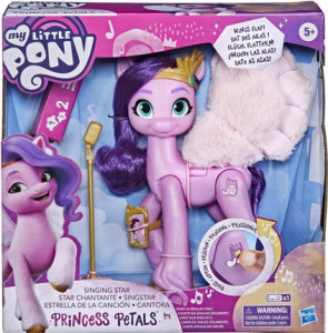 Figurina My Little Pony - Singing Star, Princess Petals, limba franceza,15 cm