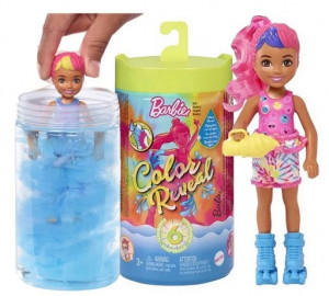Papusa Barbie Color Reveal - Chelsea Neon Tie Dye