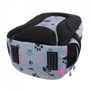 Ghiozdan Prescolari, Ergonomic, Impermeabil, Elemente Reflectorizante, Colectia St.Right - Paws BP26, 39x27x17cm