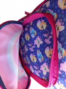 Ghiozdan Prescolari St.Majewski, cu 3 Compartimente, Gama My Little Pony