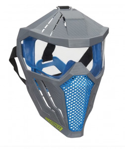 Masca de protectie tactica, Nerf, Gri/ Negru