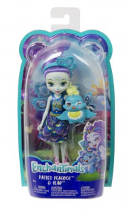 Papusa Enchantimals™ - Patter Peacock & Flap