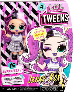 Papusa L.O.L. Surprise! Tweens S4 - Jenny Rox, 15 surprize