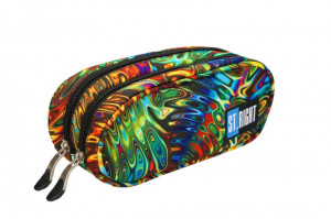 Penar Borseta cu 2 Fermoare St.Right - Abstraction PU02