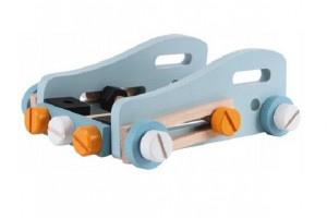 Set de Unelte din Lemn, EcoToys, 52 Elemente