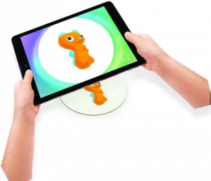 Set Play-Doh Touch Shape and Style Hasbro, 22 piese, cu aplicatie telefon/tableta, Multicolor
