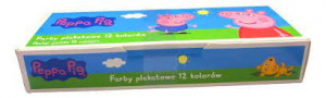 Acuarele Poster, St.Majewski, 12 Culori cu Capac, Peppa Pig