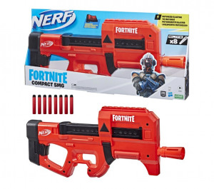 Blaster Nerf Fortnite - Compact SMG, 8 Proiectile