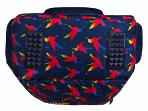 Ghiozdan Prescolari 3 Compartimente St.Right - Rainbow Birds BP26