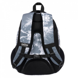 Ghiozdan Scolar, 4 Compartimente, Ergonomic, Impermeabil, Colectia St.Right Grey Clouds BP05, 42x30x19cm