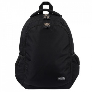 Ghiozdan St.Majewski, Ergonomic, Impermeabil, Colectia St.Right - Black BP73, 46x31x20cm