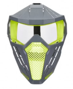 Masca de protectie tactica, Nerf, Gri/ Negru