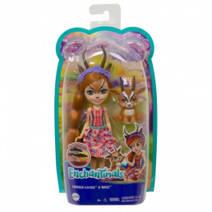 Papusa Enchantimals - Gabriela Gazelle si Racer