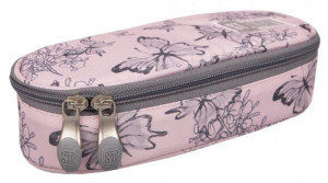 Penar Borseta Rigid cu Clapeta Interioara, St.Right, VINTAGE BUTTERFLIES, PC01
