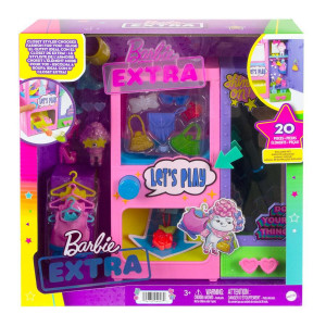 Set Barbie Extra Style, Mattel, +3 ani, Multicolor