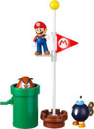 Set de joaca Super Mario - Acorn Plains, cu figurina, 6 cm