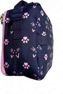 Geanta Umar, Compartiment Termic pentru Mancare, St.Majewski, Gama St.Right Cats & Paws LB01