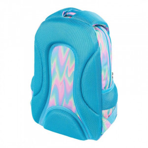Ghiozdan Prescolari 3 Compartimente, St.Majewski, Maner si Spate Ergonomic, Impermeabil, Elemente Reflectorizante, Colectia St.Right - BUBBLE GUM BP26, 39x27x17cm